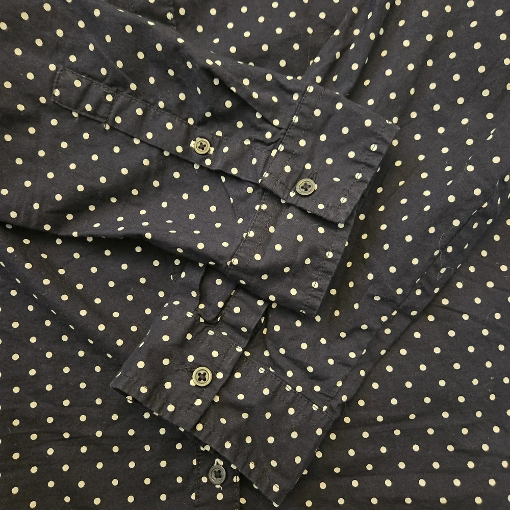Tommy Hilfiger Relaxed Fit Mem's Polka Dot button-down shirt size XL - Picture 5 of 9